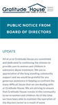 Mobile Screenshot of gratitudehouse.org